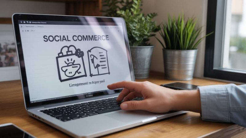 Le social commerce dans l’événementiel digital : transformer l’engagement en conversion en temps réel